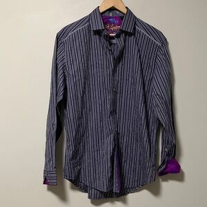Robert Graham Striped Western Shirt